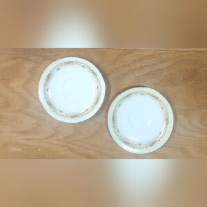 2 Vintage Meito China The Windsor Saucers